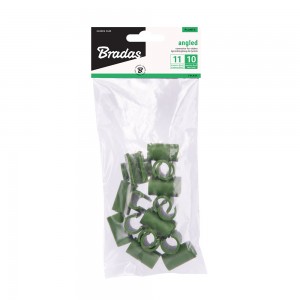 Conector unghiular pentru araci roșii de 11 mm - 10 buc/pachet