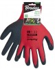 Mănuși de protecție din latex PERFECT GRIP RED, largi