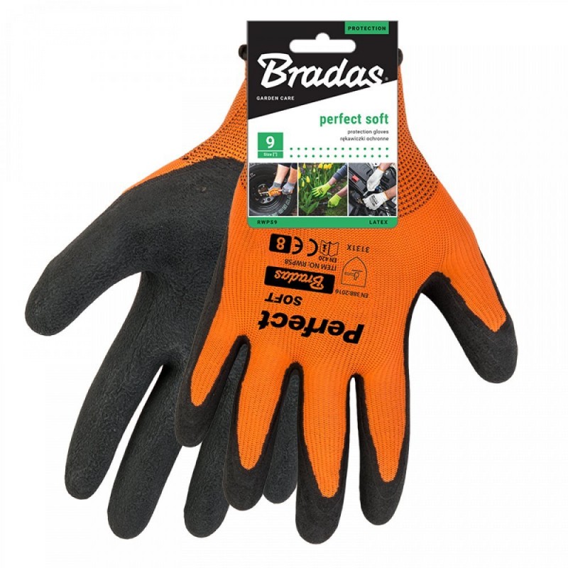 Mănuși de protecție din latex PERFECT SOFT, mărimea 10