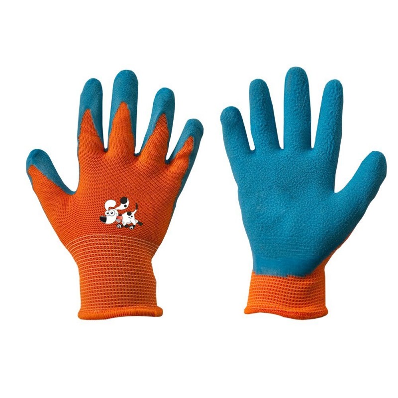 Mănuși de protecție din latex PORTOCALIE