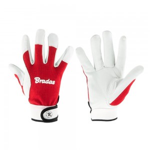 Mănuși de protecție WHITEBIRD FLEX piele, blister, mărimea 10