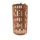 Protecție înaltă pentru trunchiuri de copaci, plastic, 20x33 cm, maro