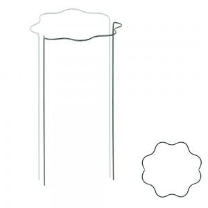 Suport plante inel ondulat, formă semicerc, 115 cm, 1 buc.