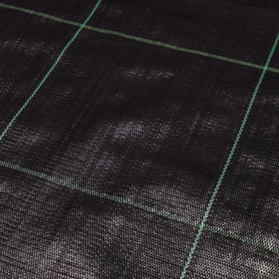 Agrotextil, folie antiburuieni - negru, tip grilă, 100g, 4,2m x 50m