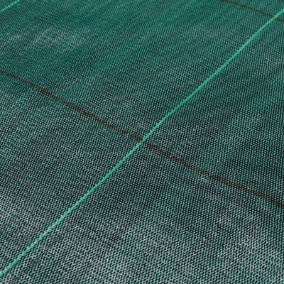 Agrotextil, folie antiburuieni - verde, tip grilă, 130g, 0,8m x 50m