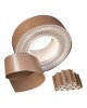 Bandă opacizare gard din PVC 4,75cm x 35m, 450g/m2, Bradas, maro