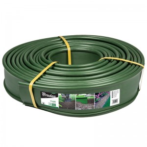 Bandă separatoare de gazon 18m x 12,5cm, verde