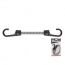 Coardă elastică Bradas, cârlig metalic acoperit cu PVC, 40 cm, 2 buc