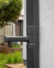 Colector de apa de ploaie, Bradas, plastic, 100mm, grafit