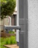 Colector de apa de ploaie, Bradas, plastic, 100mm, gri