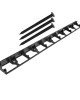 Delimitator gazon grădina 1m x 4,5cm, cu 3 cuie de fixare