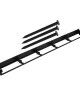 Delimitator gazon grădina Lineo, 1m x 4,5cm, cu 3 cuie de fixare