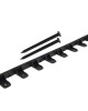 Delimitator gazon grădina Quick-Bord, 1m x 4,5cm, cu 2 cuie de fixare