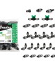 Set cu 24 accesorii pentru banda de picurare de 16 mm