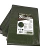 Prelată impermeabilă ARMY GREEN, 160g, 10 × 12m