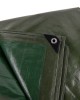 Prelată impermeabilă ARMY GREEN, 160g, 10 × 12m
