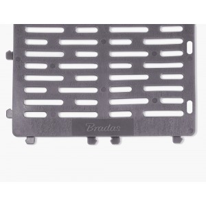 Protecție înaltă pentru trunchiuri de copaci, plastic, 20x33 cm, gri