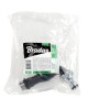 Robinet de grădină Bradas, filet exterior de 1/2" și 3/4", negru