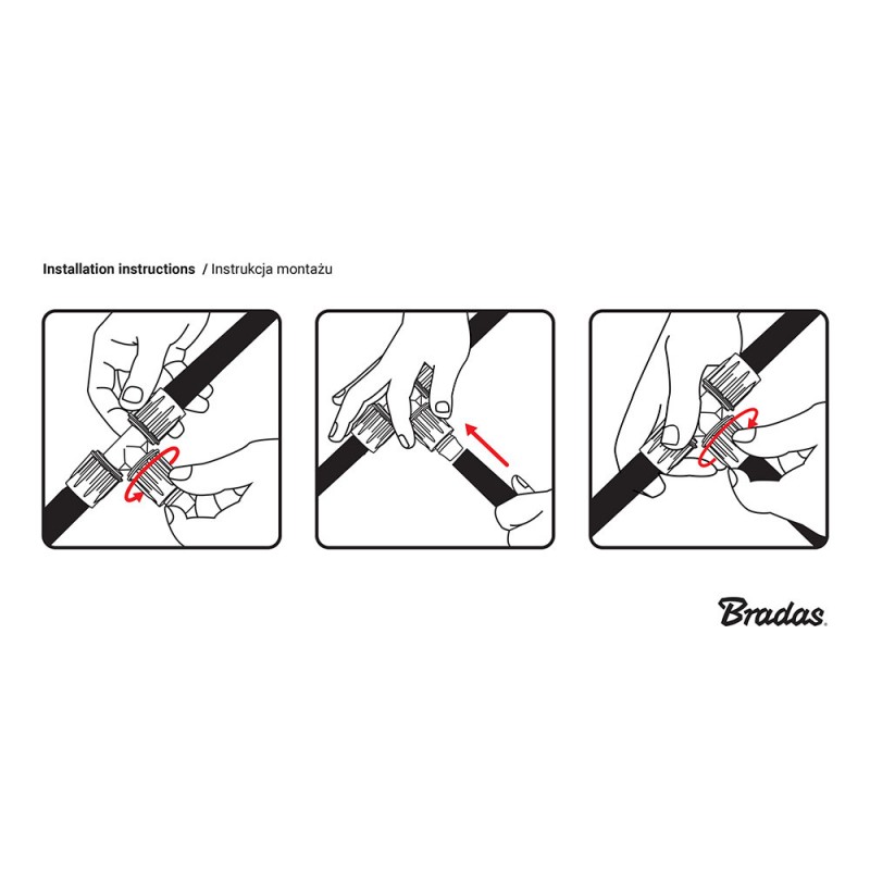 Set cu 42 accesorii QJ pentru banda de picurare de 16 mm