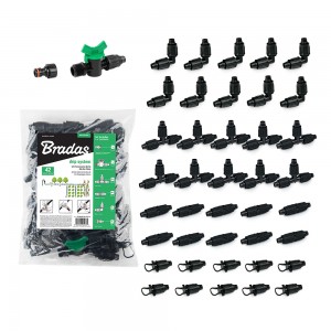 Set cu 42 accesorii QJ pentru banda de picurare de 16 mm