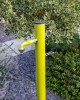 Coloană de apă rotundă de grădină Colortap, verde