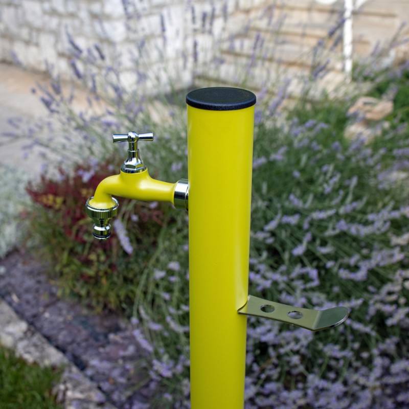 Coloană de apă rotundă de grădină Colortap, verde