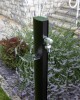 Coloană de apă ovală de grădină Colortap, negru