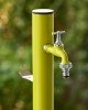 Coloană de apă rotundă de grădină Colortap, verde