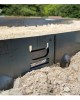 Bordură gazon CORE Edge din oțel, 1m x 10cm, corten