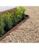 Bordură gazon CORE Edge din oțel, 1m x 10cm, corten