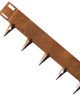 Bordură gazon CORE Edge din oțel, 1m x 10cm, corten