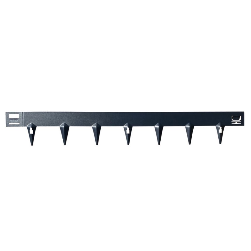 Bordură gazon CORE Edge din oțel, 1m x 6,5cm, negru