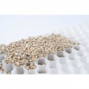 ECCOgravel Covoare de pietriș, 3 cm, alb, 160 x 120 cm