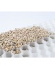 ECCOgravel Covoare de pietriș, 2 cm, alb, 160 x 120 cm