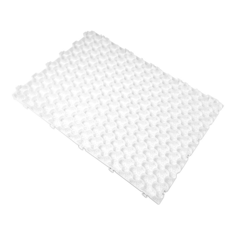 Pavaj ecologic HDPE Ecco Multidal, alb, 113 x 78 cm