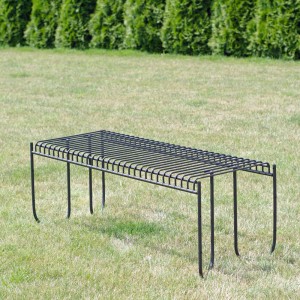 Bancă de grădina din metal, modular, Nautika