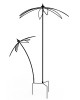 Suport metalic pentru plante cățărătoare, formă de palmier