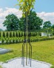 Suport grădină copac mic din oțel, 178 cm
