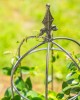 Suport pentru plante tip obelisc, formă arcuită, 100 cm