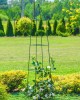 Suport plante cățărătoare metalic, tip piramidă, 150 cm