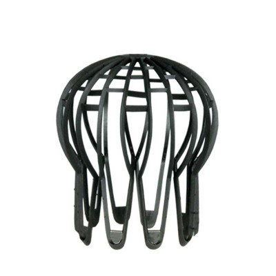 Parafrunzar pentru scurgere jgheab, 90-125 mm, plastic, negru, GardenPlus, 4 buc.