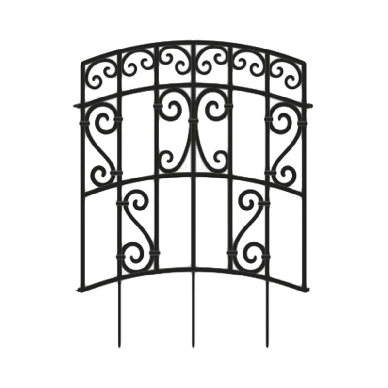 Pergola de grădină Antico, suport decorativ pentru plante cățărătoare, 4 buc.