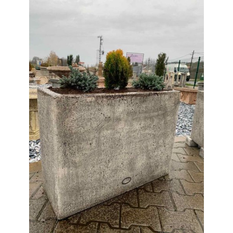 Jardiniera beton Innova Minimal XL, pătrată
