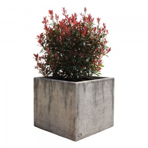 Jardinieră beton Urbano XXL, pătrată, 75x75x70 cm
