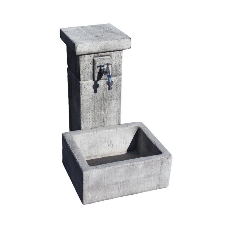 Fântână gradină din beton, Innova Zen, 59 cm