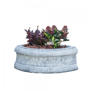 Jardinieră beton Monarchia, exterior, 65x39x25 cm