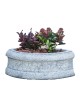 Jardinieră beton Monarchia, exterior, 65x39x25 cm
