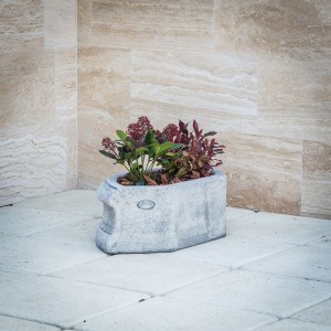 Jardinieră beton Monarchia, exterior, 65x39x25 cm