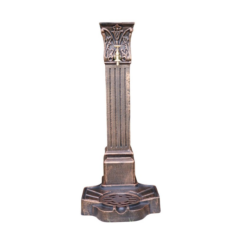Cișmea de grădină aluminiu Nara, negru-bronz