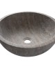 Lavoar travertin silver